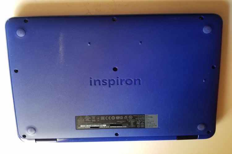 Dell Inspiron 11 3000 Screws Removed