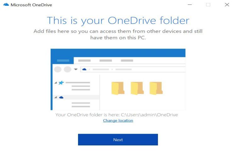 One Drive Folder